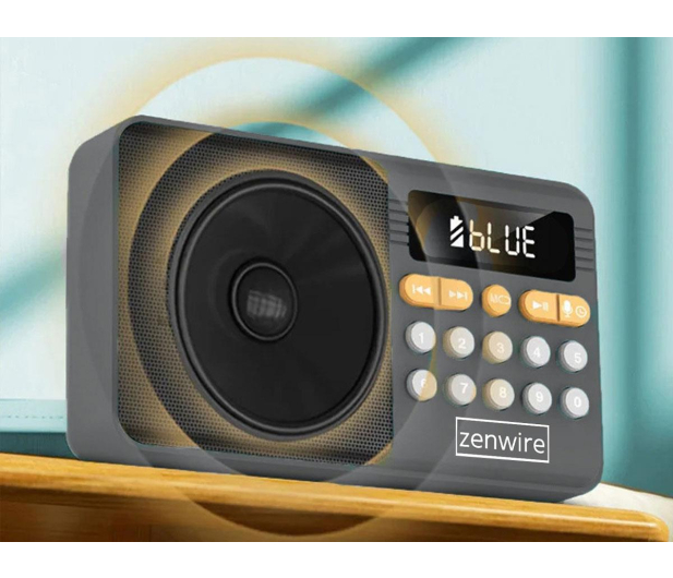 Zenwire Mini Radio FM Bezprzewodowe YSF-005BT - 1604658 - zdjęcie 2